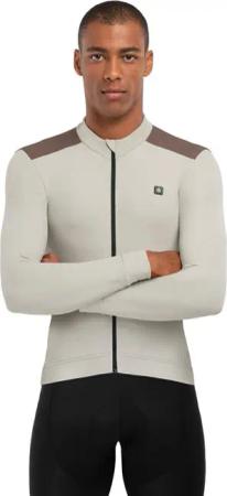 Men Cycling 's thermal jersey SRX M4 Sandhill Beige