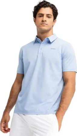 Men Tennis 's pique polo shirt Slice Light Blue Blue