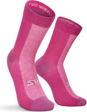 Men & Women Cycling merino wool blend socks SRX Sella Pink