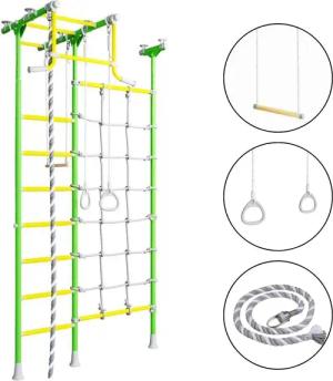 Merkur - Sprossenwand aus Metall mit Deckenmontage