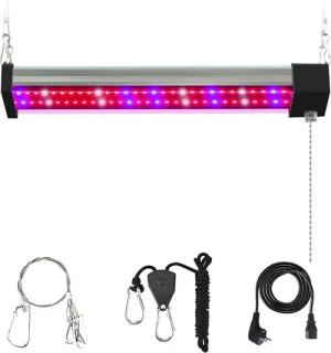 Merry 2024 Pflanzenlampe Pflanzenleuchte LED Grow Lampe,Vollspektrum Pflanzenlicht, Small 30cm 58LEDs