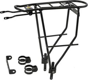 Messingschlager Gepäckträger THINY, M-Wave, schwarz, Aluminium, 24-29, schmal