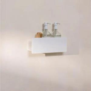 Metallbude Duschablage SHEA aus Aluminium, ohne Bohren, Badorganizer, Duschzubehör, Duschregal