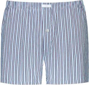 MEY Boxershorts RASPBERRY STRIPES dream blue  hellblau | L