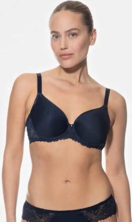 Mey Bügel-BH Mey female Spacer-BH, Full Cup Serie Luxurious (1-tlg., 1) 3D-Cups, atmungsaktiv, mit Bügel, zweifarbige Spitze, Zierträger