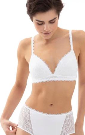 Mey Bügelloser BH Amorous mit grafischer Spitze, feminin, Zierträger