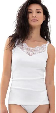 Mey Damen Spaghetti-Top Organic mit Spitze Bio-Baumwolle