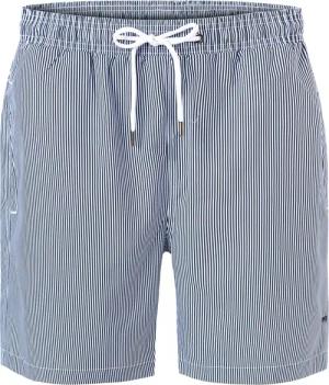 Mey Herren Badeshorts blau Mikrofaser Gestreift