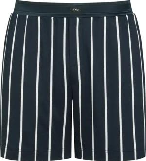 Mey Herren Shorts blau Baumwolle & Mix Gestreift