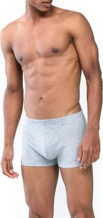 Mey Herren Shorty grau Baumwolle & Mix unifarben
