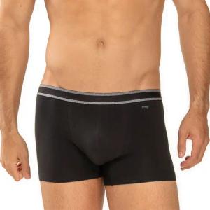 Mey Herren Shorty schwarz Baumwolle & Mix unifarben