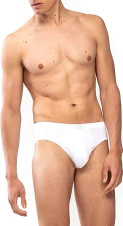 Mey Herren Slip weiß Baumwolle & Mix unifarben