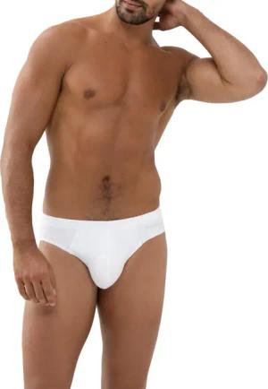 Mey Herren Slip weiß Baumwolle & Mix unifarben
