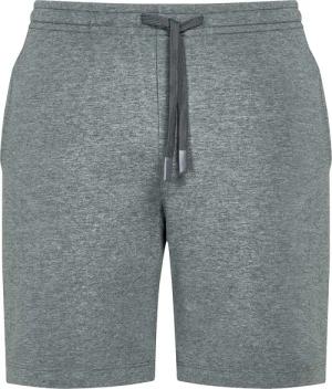 Mey Herren Sweatshorts grau Baumwolle & Mix unifarben