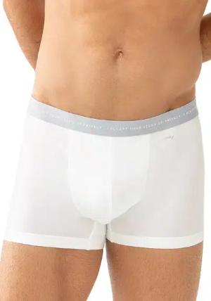 Mey Herren Trunk weiß Baumwolle unifarben