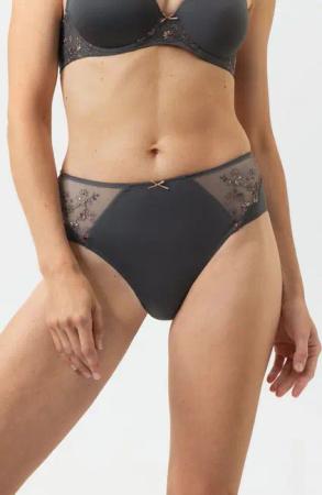 Mey Hipster Mey female American Pants Serie Delightful Uni (1-St., 1) Dessous-Slip, florale Tüll-Stickerei, mit Baumwoll-Zwickel