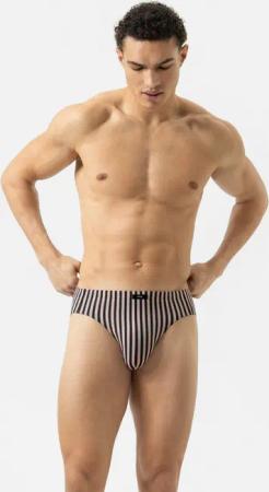 Mey Jazz-Pants Slips Serie Forward Stripes Gestreift (1-St., 1er-Pack) Klassische Unterhose, Atmungsaktiv & Formstabil, Baumwoll-Mix