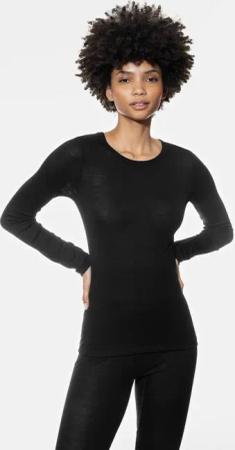 Mey Langarmshirt Damen Serie Wool Love Uni (1-tlg)