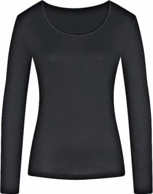 MEY Langarmshirt EMOTION schwarz schwarz | 38