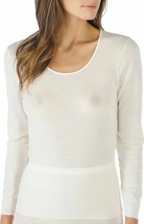 MEY Langarmshirt  Exquisite  creme | 46
