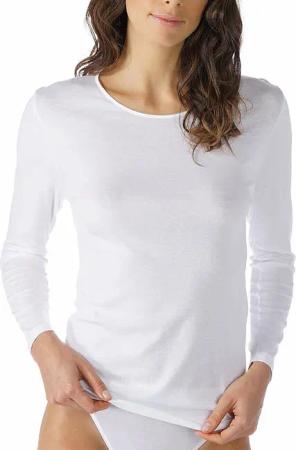 MEY Langarmshirt NOBLESSE weiss weiss | 46