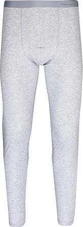 MEY Lange Unterhose light grey melange hellgrau | L