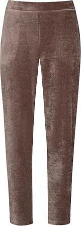 MEY Loungewear Hose VELVET DREAM hellbraun | L