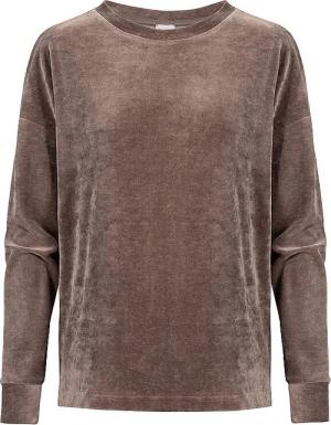 MEY Loungewear Sweater VELVET DREAM hellbraun | S