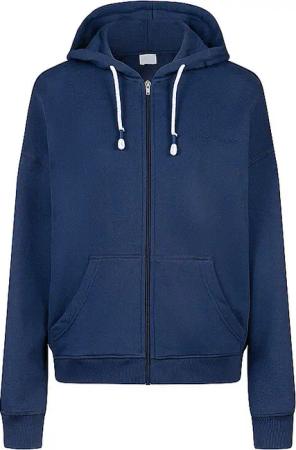 MEY Loungewear Sweatjacke MELLOW COTTON blue zodiac dunkelblau | XXL