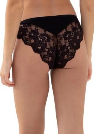 Mey Minislip Orangic Cotton Spitzenverzierung hinten