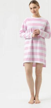 Mey Nachthemd Damen Nachthemd langarm STREAKED LINES