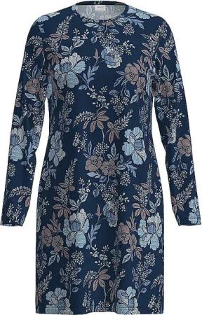 MEY Nachthemd - Sleepshirt NOSTALGIA dunkelblau | 50