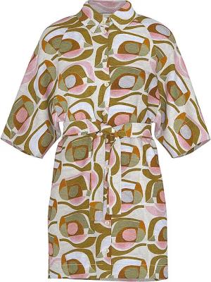 MEY Nachthemd - Sleepshirt NOSTALGIC GEO almond milk beige | S