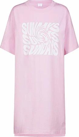 MEY Nachthemd - Sleepshirt SOLID LOVE rosa | XXL