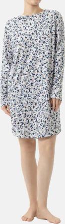 Mey Nachthemd Soft Leo (1-tlg) Nachthemd - Baumwolle - Atmungsaktiv - Mit langem Arm