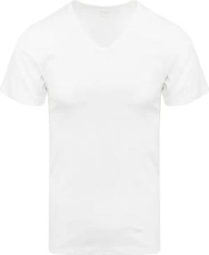 Mey Noblesse V-Ausschnitt T-Shirt Weiß - Größe 4XL