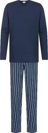 MEY Pyjama  blau | S