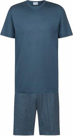 MEY Pyjama blau | S