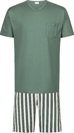 MEY Pyjama  dunkelgrün | XL
