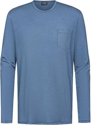 MEY Pyjama Langarmshirt JEFFERSON galactic blue blau | XXL