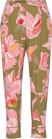 MEY Pyjamahose 7/8 FLOWER WHIRL golden fern olive | L