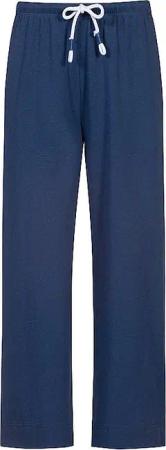 MEY Pyjamahose 7/8 SOLID LOVE blue zodiac dunkelblau | XXL