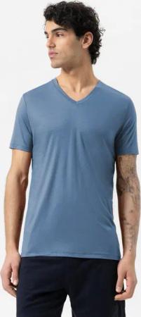 Mey Pyjamaoberteil Herren Serie Selection Uni (1-tlg) Basic Shirt, Uni, weiche Modalfaser, Premium Qualität