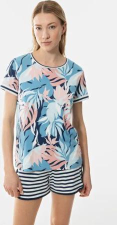 Mey Pyjamaoberteil Mey female T-Shirt Serie Daisy Uni (1-tlg)