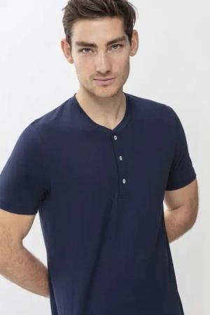 Mey Pyjamaoberteil Mey male Shirt Serie Ringwood Uni Shirt (1-tlg)