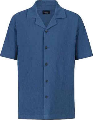 MEY Pyjamashirt blau | L