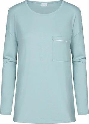 MEY Pyjamashirt CLASSY NIGHTS waterscape hellblau | 46