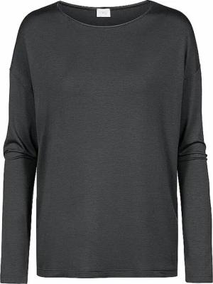 MEY Pyjamashirt PURE CHIC thunder grey grau | S