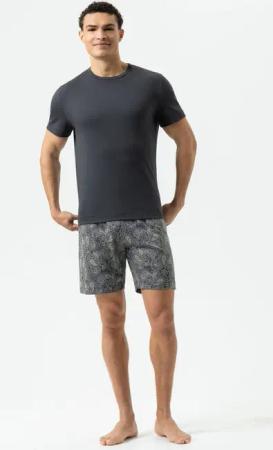 Mey Schlafanzug Serie Evening Paisley (2 tlg) Pyjama-Set, Interlock Jersey, 100% Baumwolle