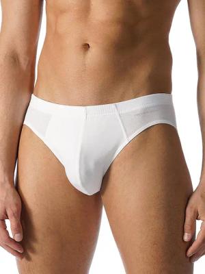 MEY Slip CASUAL COTTON weiss weiss | S